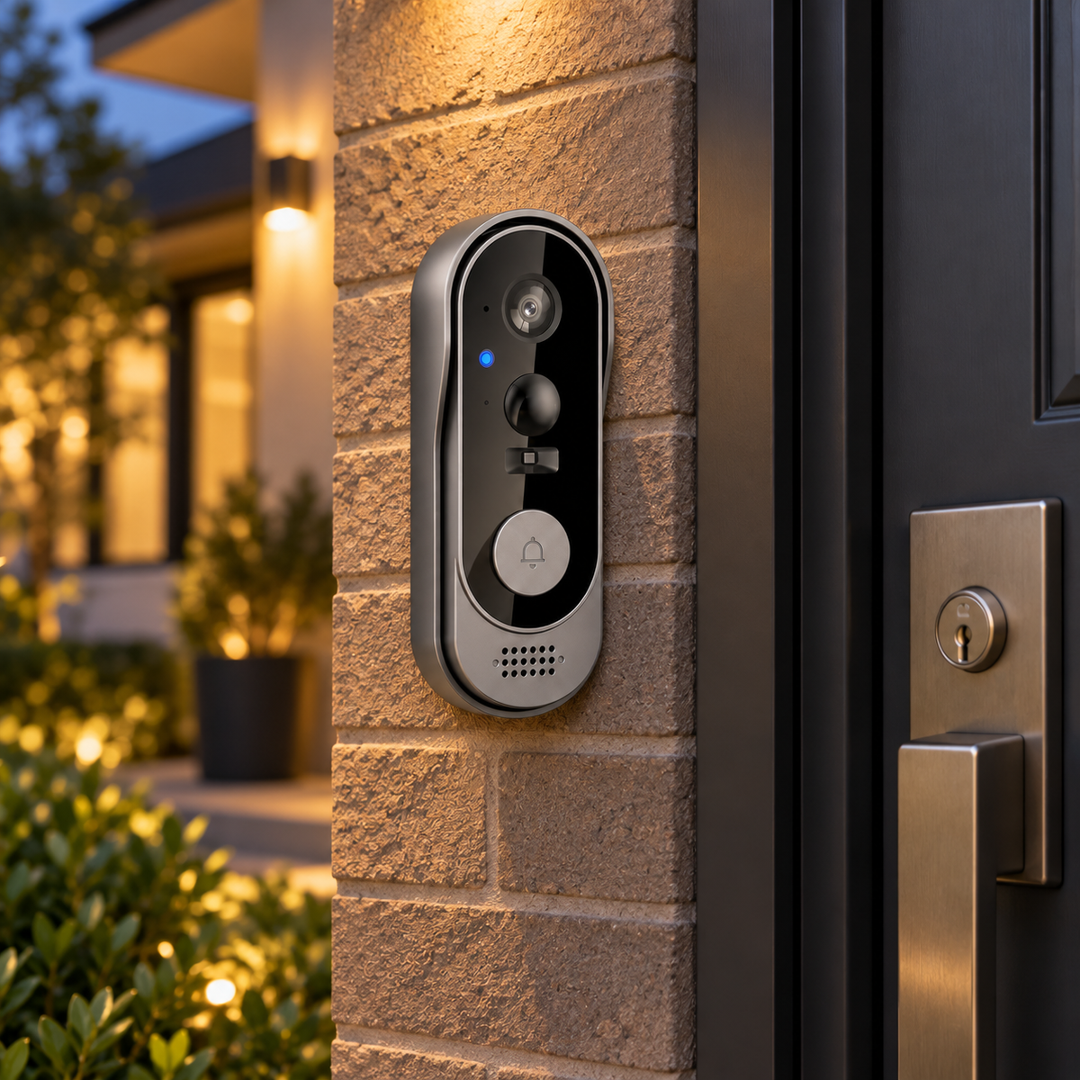 Wireless Video Doorbell Easy Install No Subscription