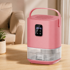 Compact Mini Dehumidifier, Quiet Portable Moisture Absorber for Bedroom & Bathroom