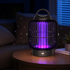 Solar Mosquito Killer Lamp Outdoor USB Rechargeable Insect Trap Light