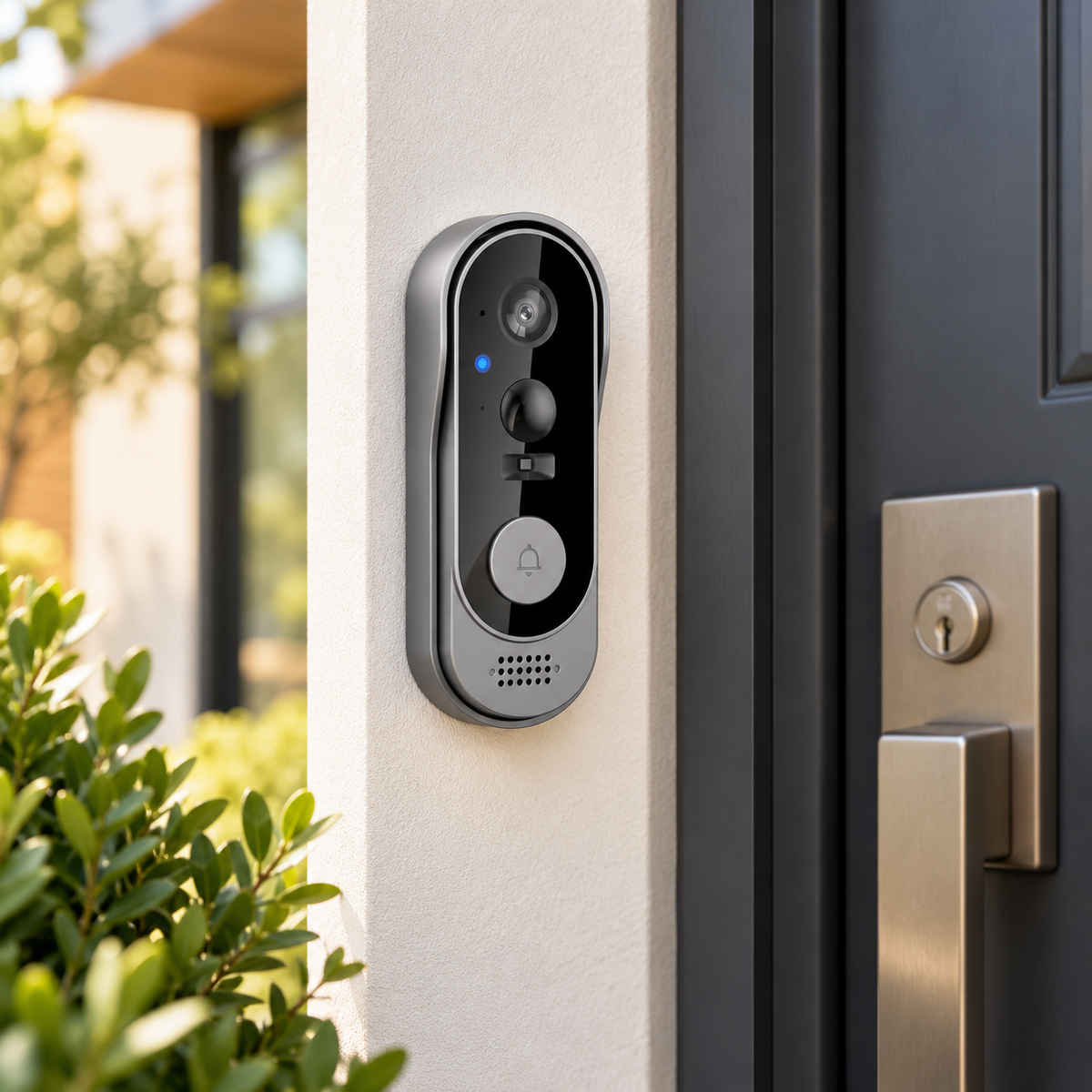 Wireless Video Doorbell Easy Install No Subscription
