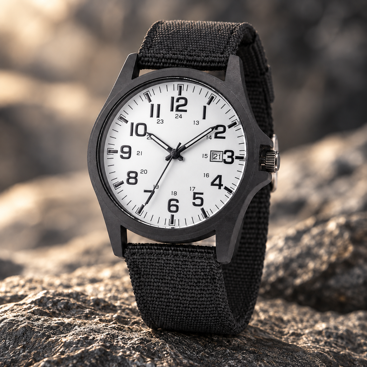 Military Wristwatch Luminous Waterproof Shockproof Tactical Watch