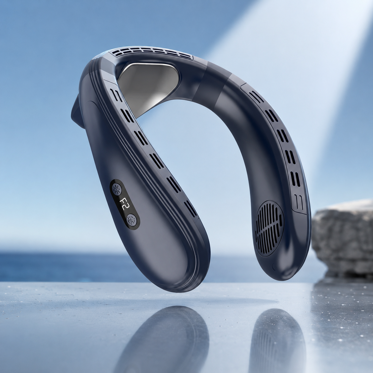 Bladeless Wearable Neck Fan Hands-Free Personal Cooling Fan