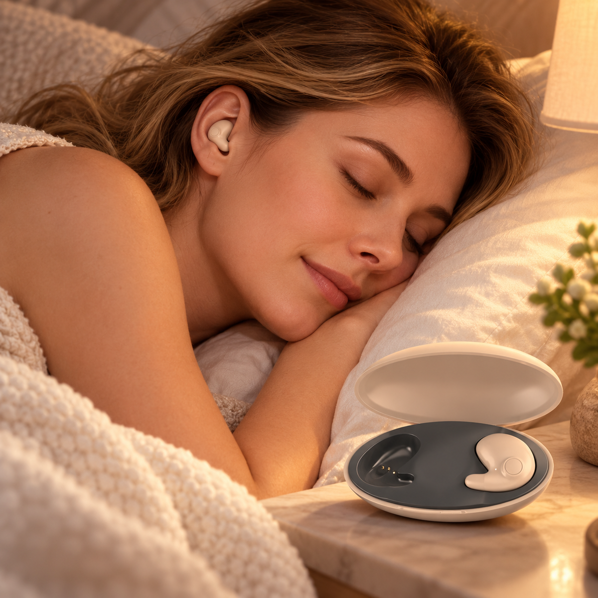 Invisible Wireless Sleep Headphones Waterproof Bluetooth