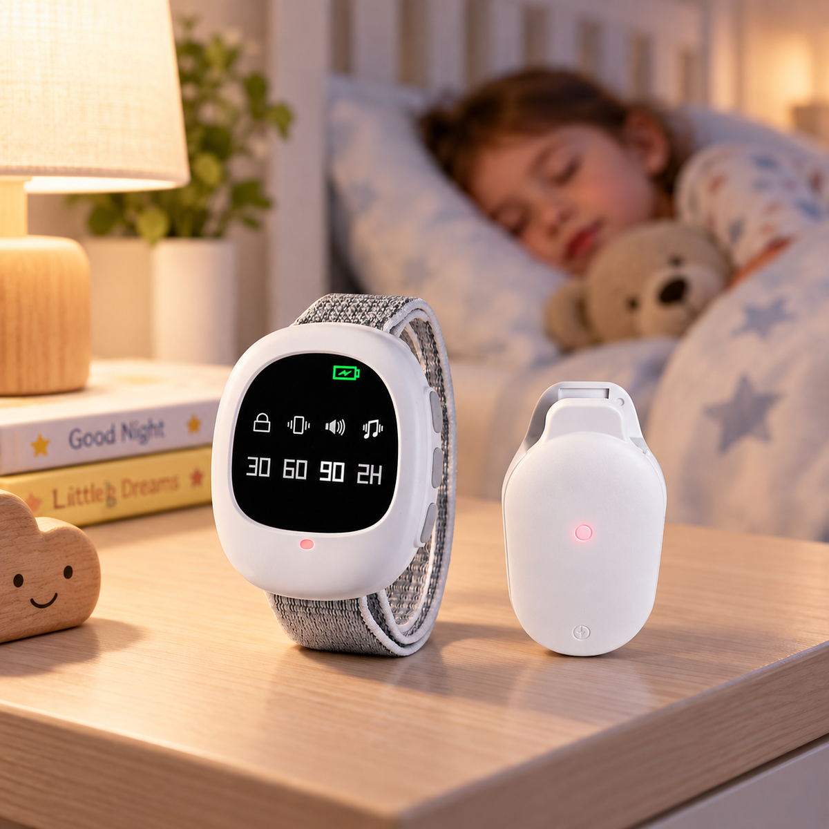 Wireless Bedwetting Alarm Enuresis Trainer for Kids