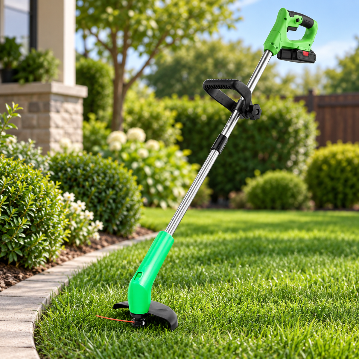 Cordless Electric Grass Trimmer 24V Weed Eater Strimmer