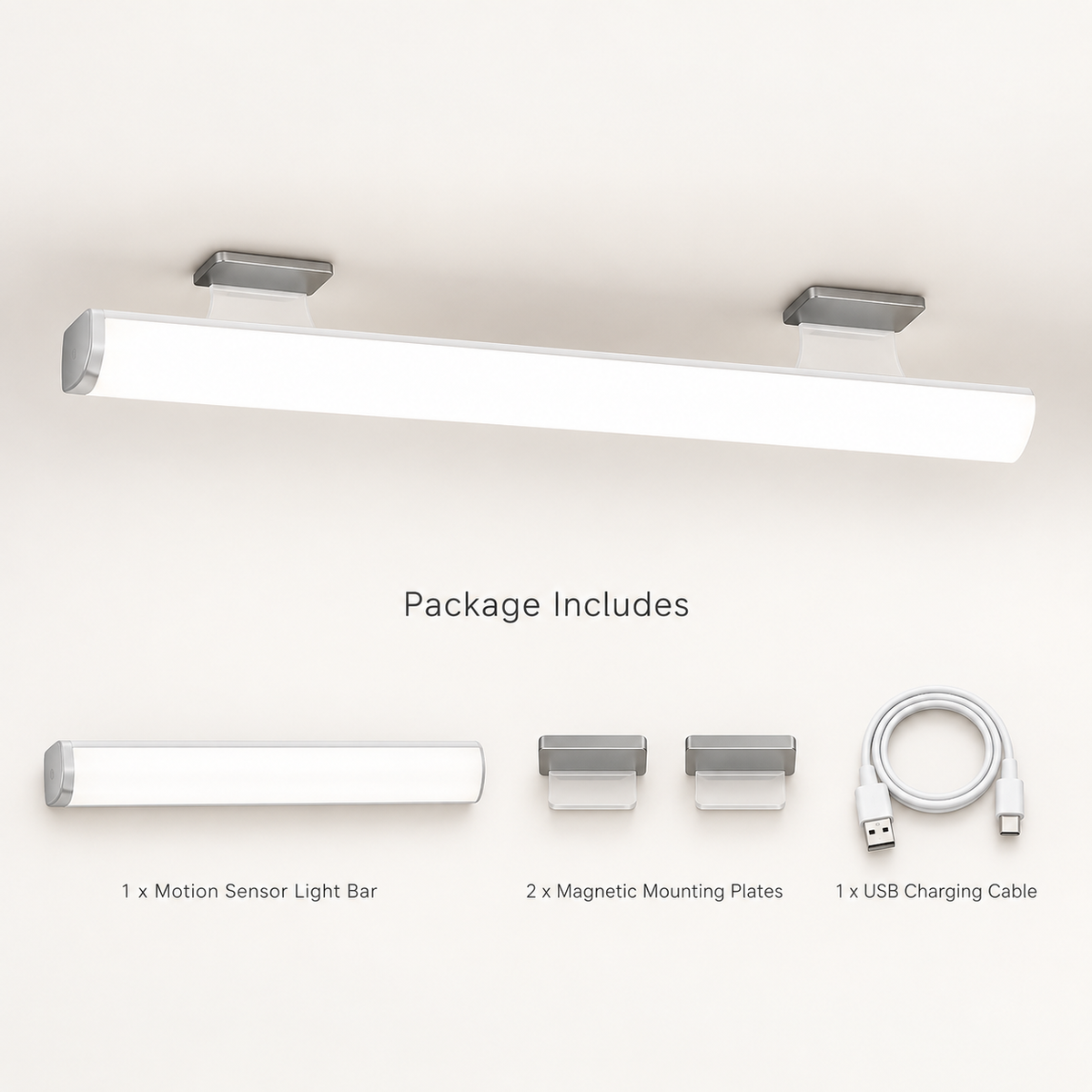 Wireless LED Night Light Motion Sensing Rechargeable