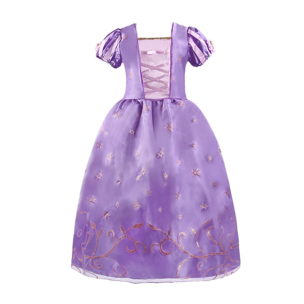 Girls Princess Dress Costume Tiara Gloves Dress Up Games Halloween