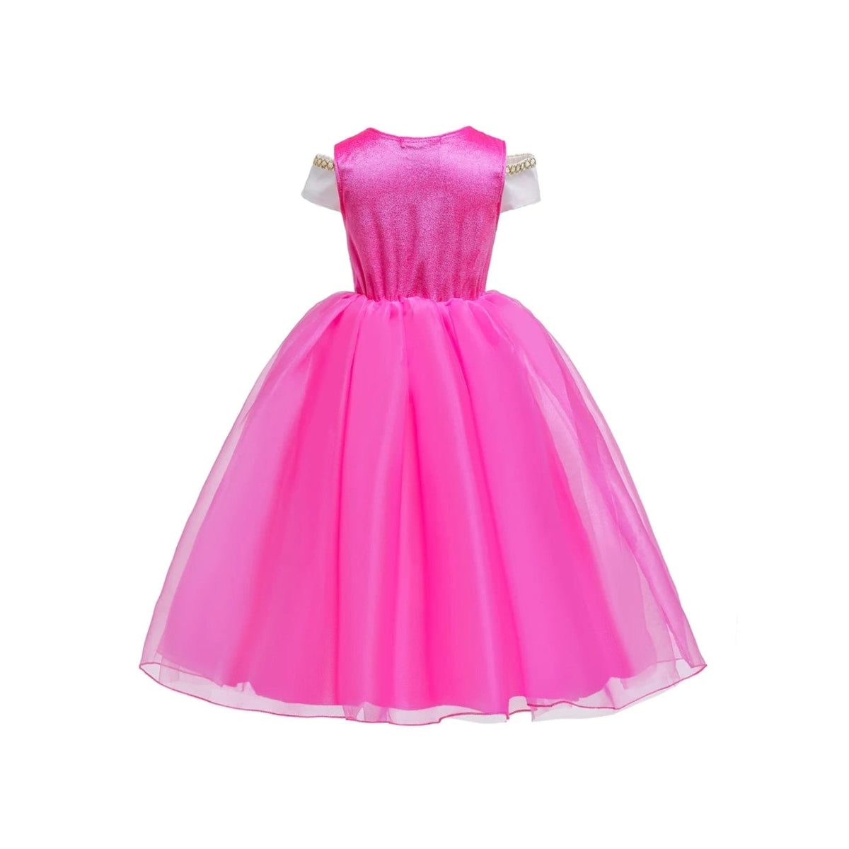 Girls Princess Costume Dress with Accessories and Tiara Halloween