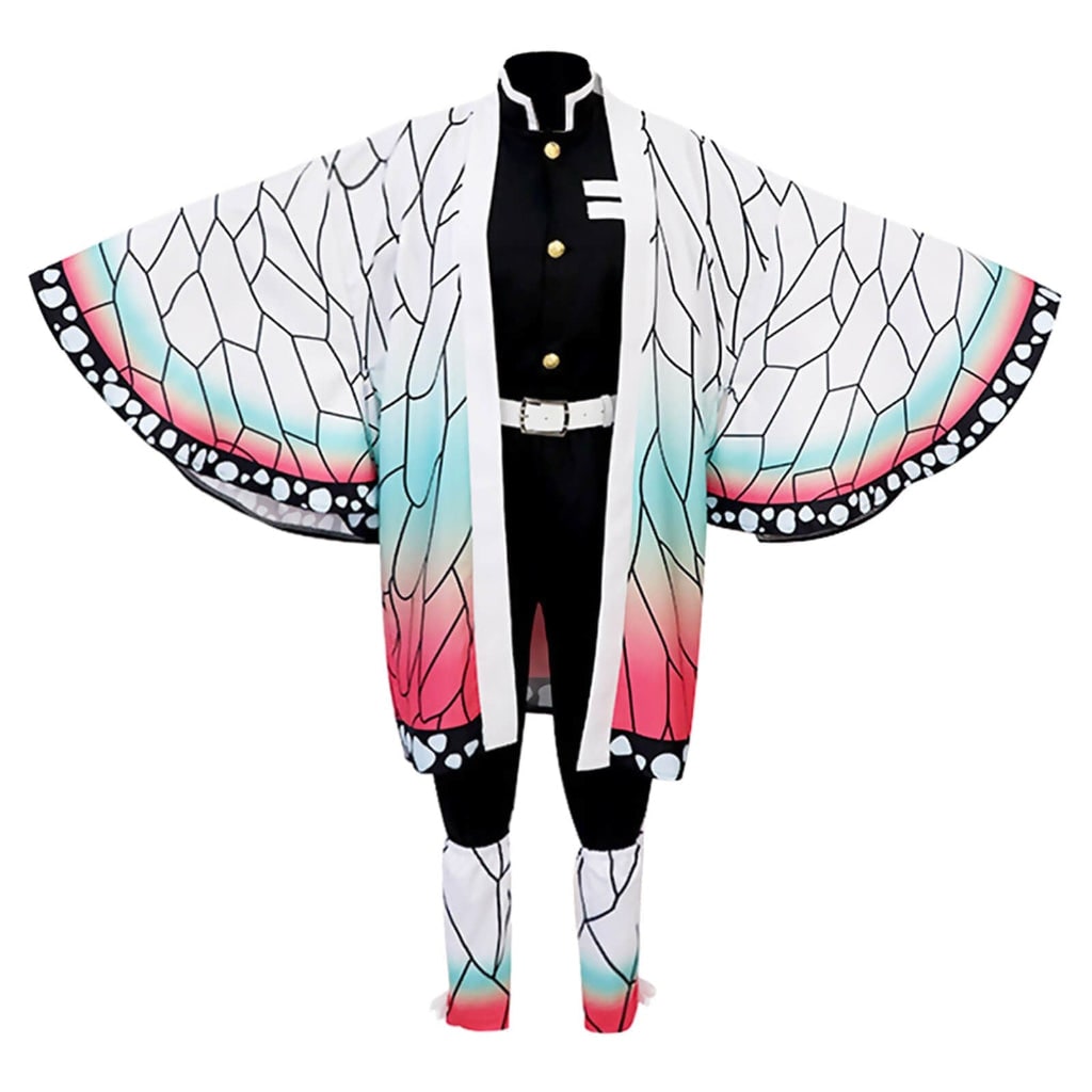 Anime Cosplay Costume Japanese Kimono Haori Set with Character Accessories Halloween