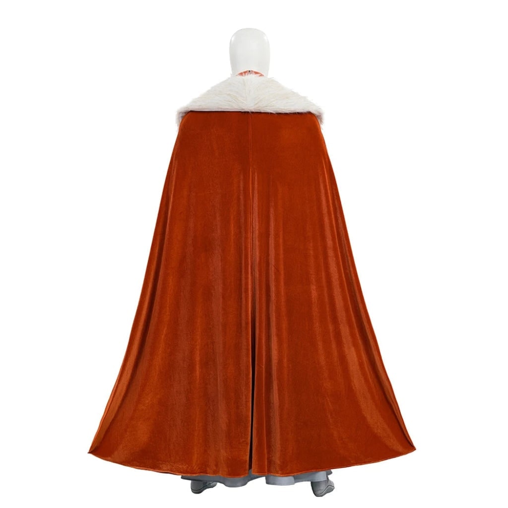 Cosplay Costume Set Sci Fi Armor Print Skirt and Cape Halloween