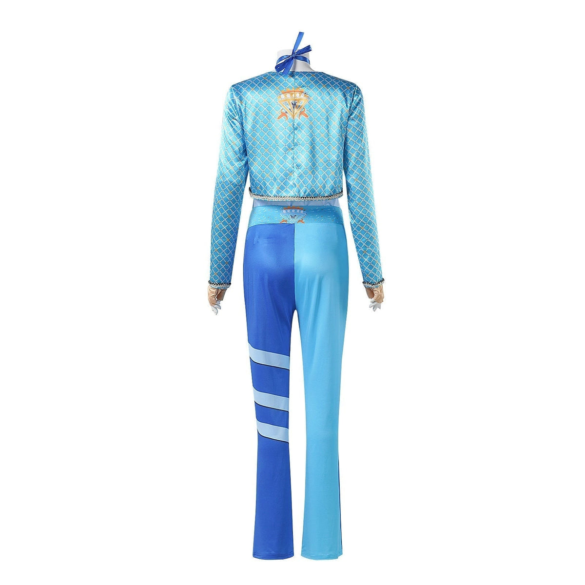 Sailor Cosplay Costume Cropped Jacket and Fingerless Gloves Halloween