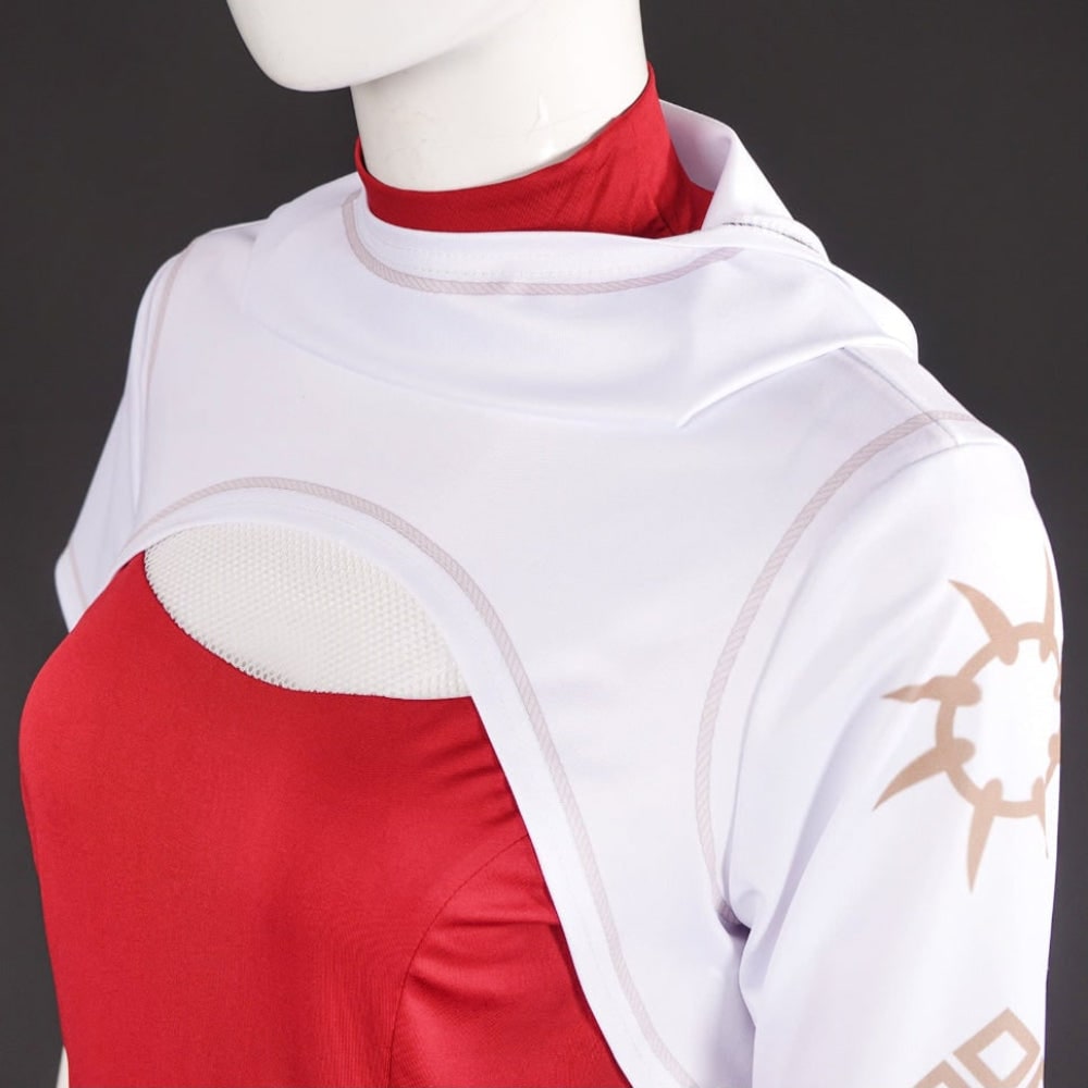 Cosplay Costume Hooded Shrug and Pleated Skirt Multi Piece Set Halloween