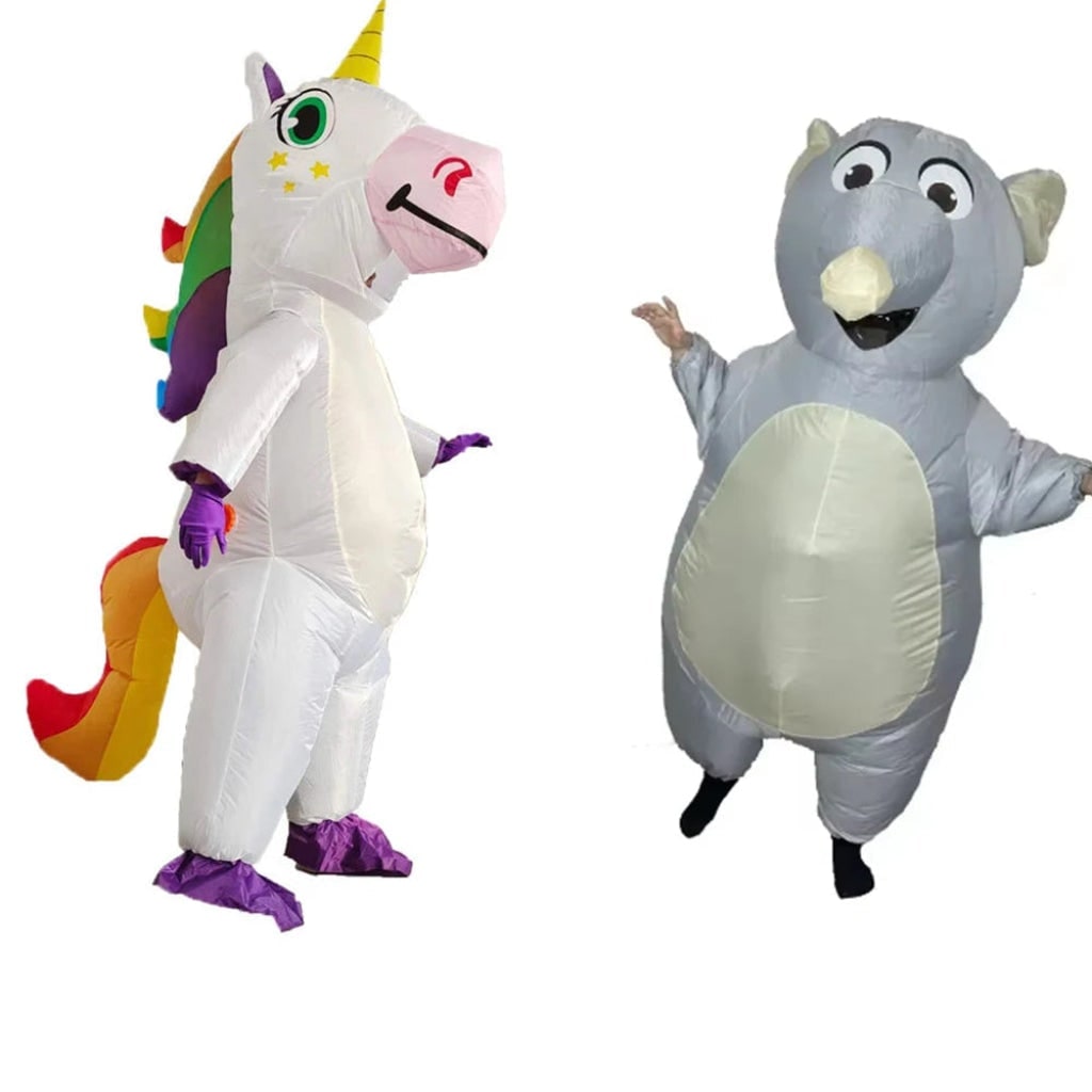 Inflatable Animal Costume Funny Full Body Dinosaur Halloween