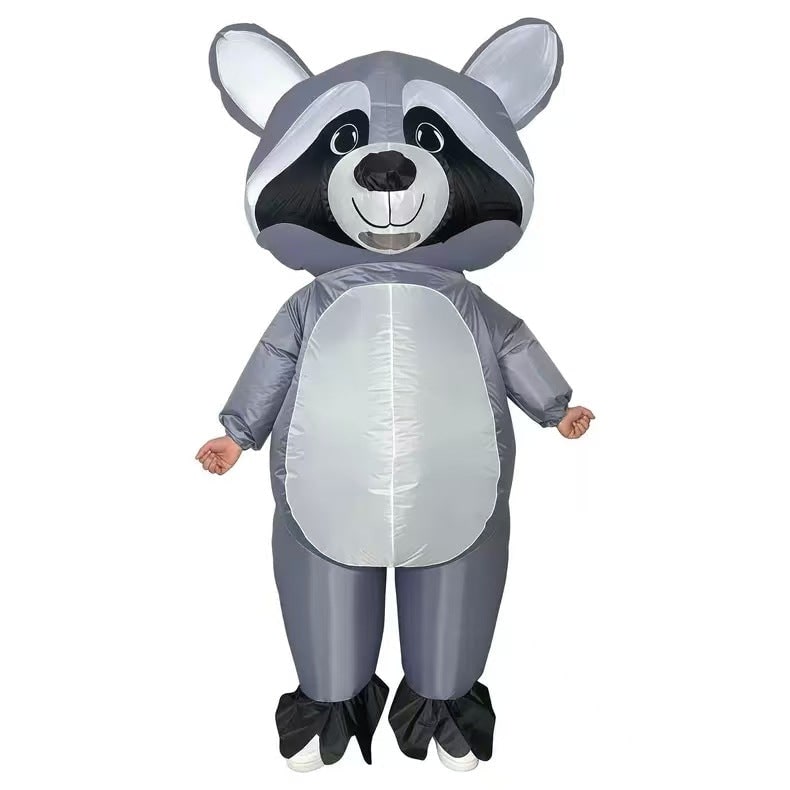 Inflatable Animal Costume Funny Full Body Outfit Clear Viewing Window Halloween