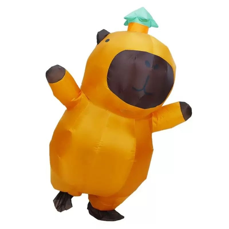 Inflatable Animal Costume Funny Full Body Outfit Clear Viewing Window Halloween