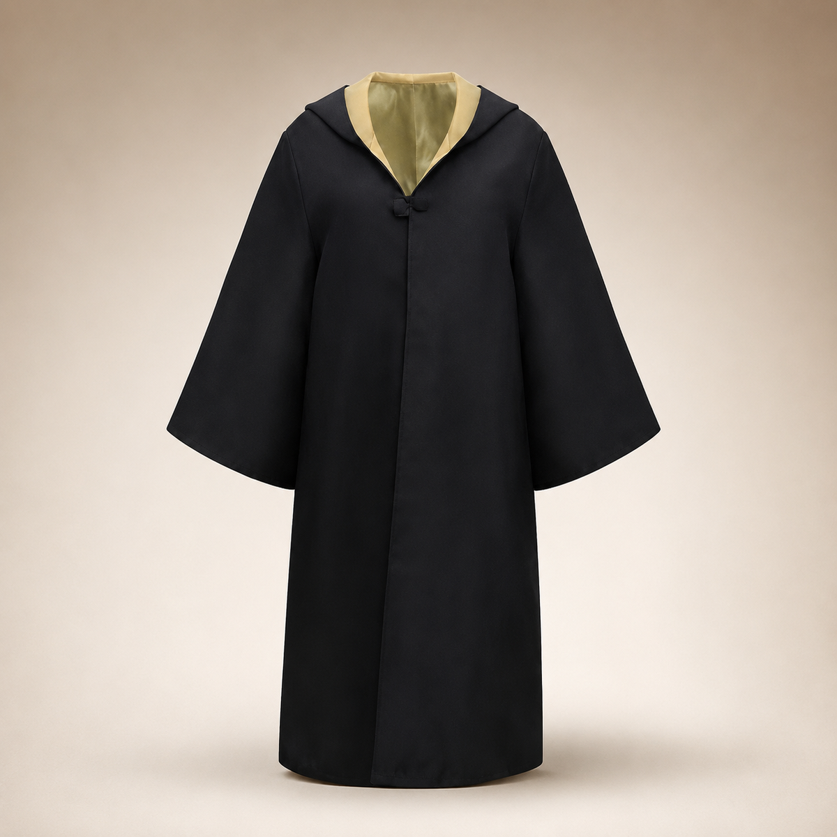 Wizard Robe Costume Hood Bell Sleeves Striped Scarf Accessory Set Halloween