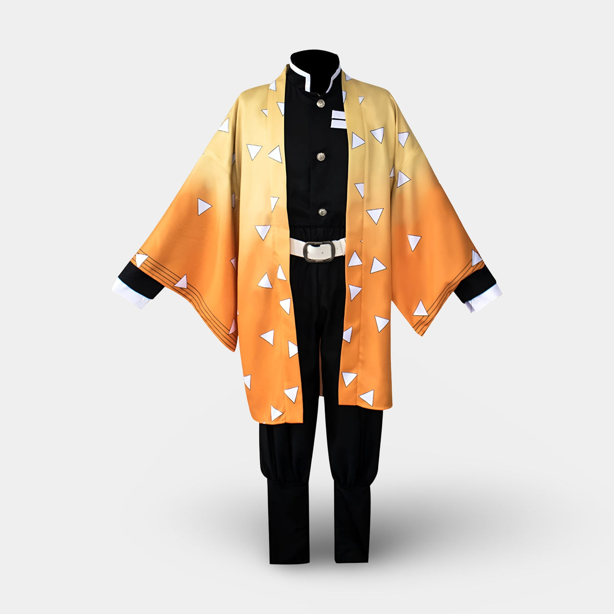 Kids Anime Cosplay Costume Haori Jacket Fox Character Dress Up Halloween Party
