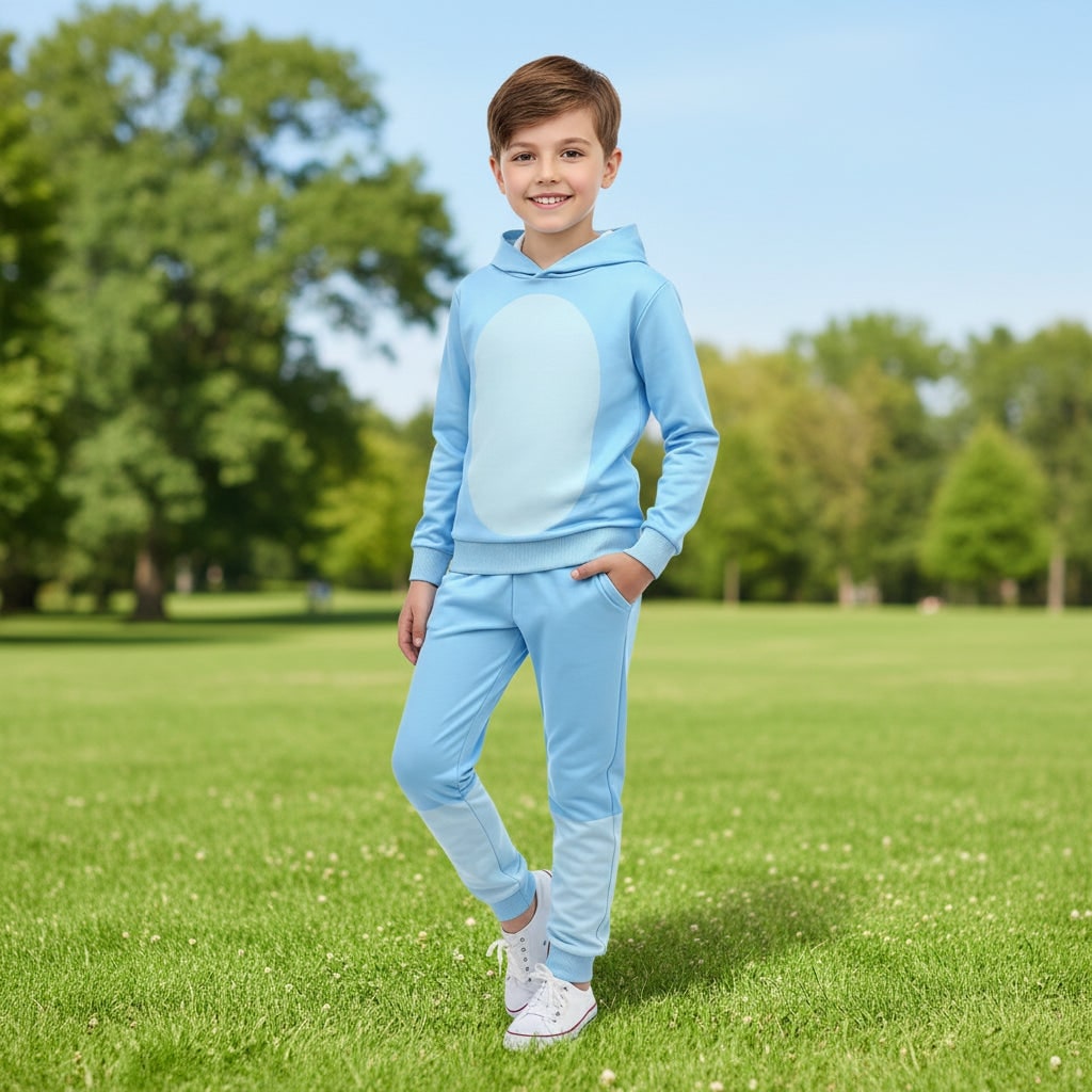 Kids Character Costume Set with Mask Hoodie and Pants Halloween Party