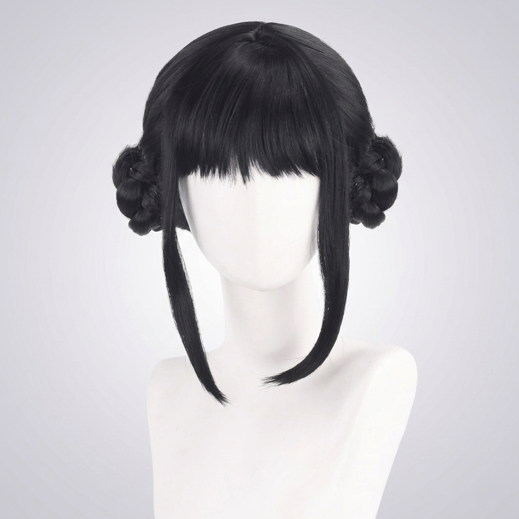Kids Cosplay Costume Wig Sequined Crop Top Pleated Skirt Studded Shoulder Armor Halloween