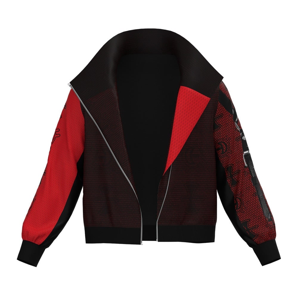 Kids Vampire Cosplay Costume Set High Collar Jacket Striped Tee Halloween
