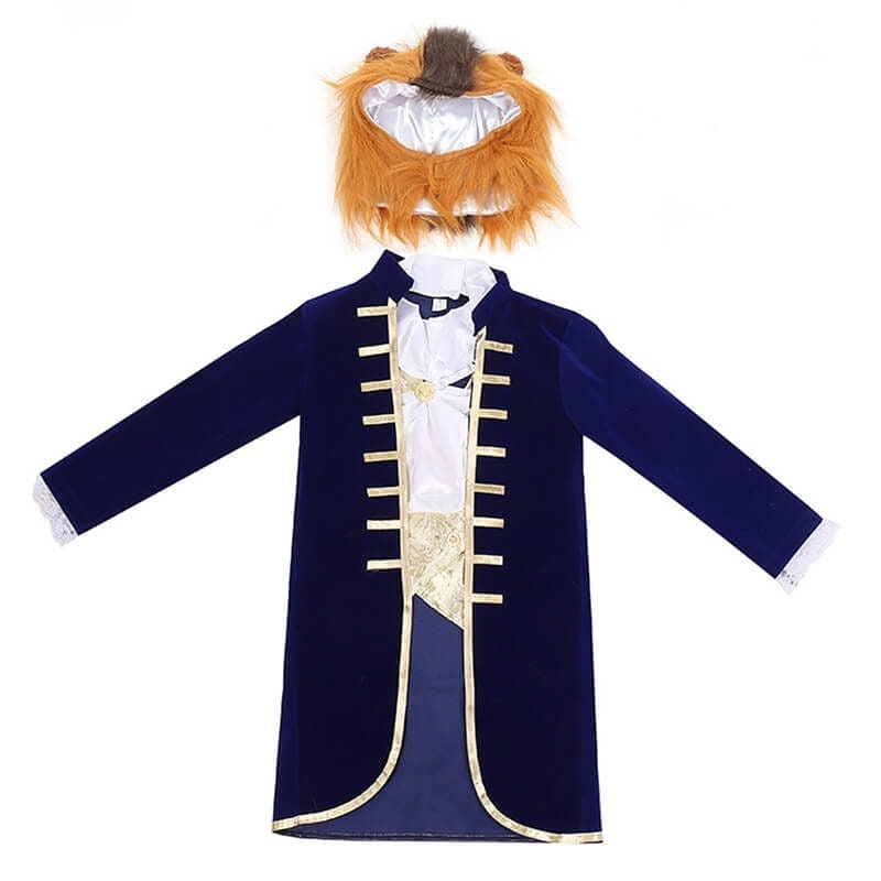 Kids Animal Costume Dinosaur Pirate Vampire with Plush Hood and Mittens Halloween
