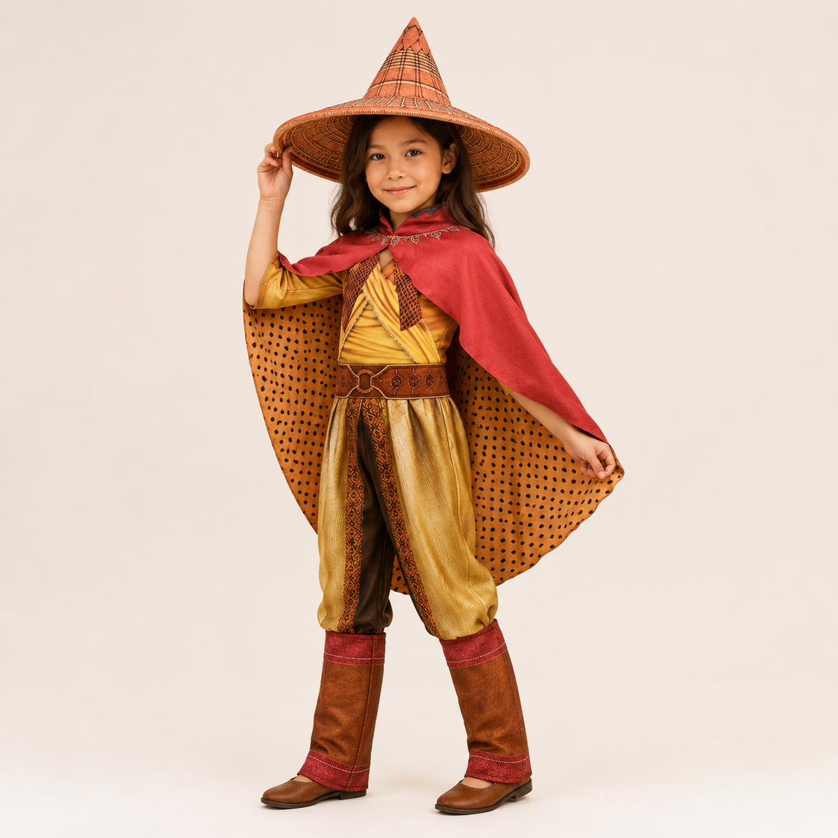 Kids Viking Warrior Costume with Cape Woman Halloween