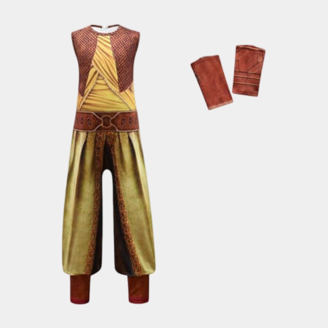 Kids Viking Warrior Costume with Cape Woman Halloween