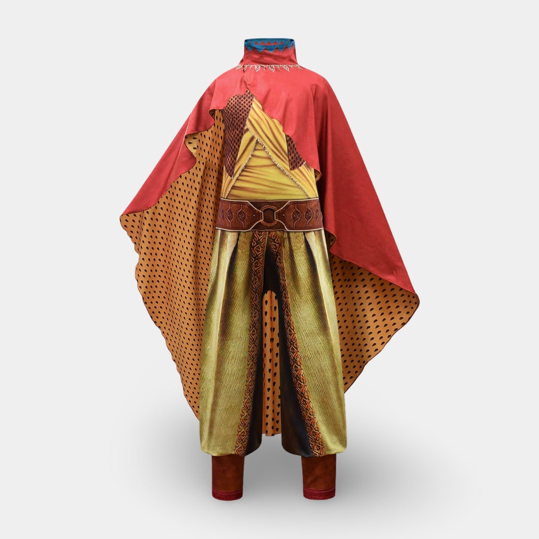 Kids Viking Warrior Costume with Cape Woman Halloween