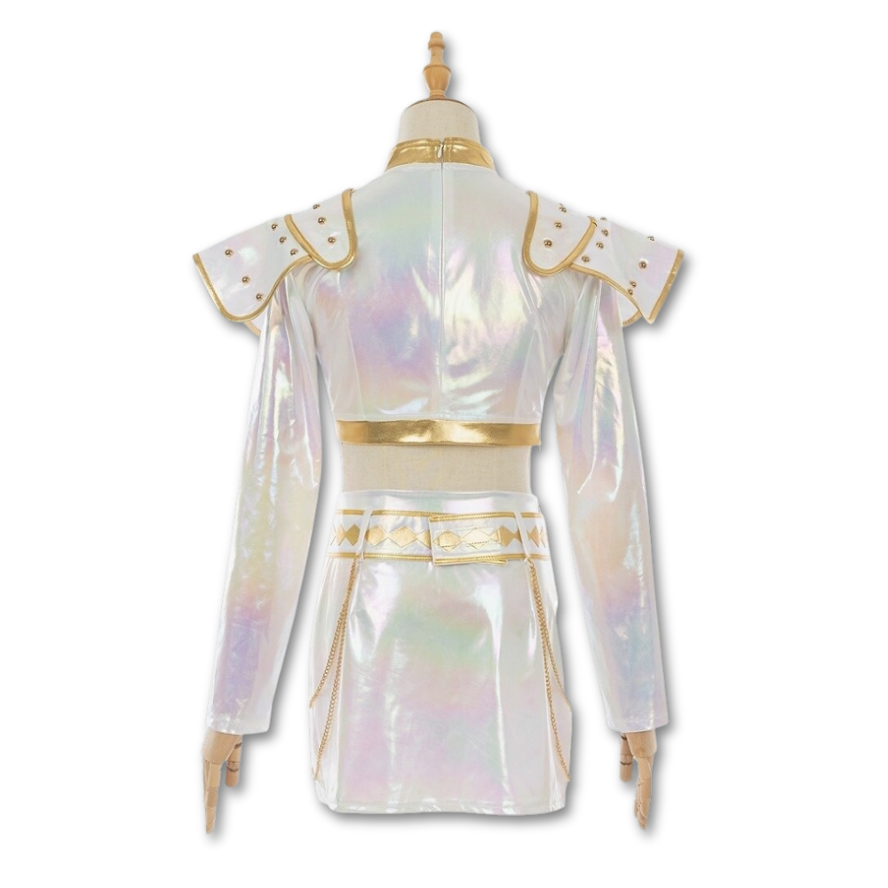 Kpop Stage Maid Outfit Cosplay Costume Set